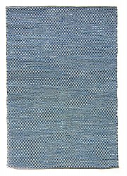 Kludetæppe - Tuva (blå)