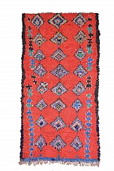 Marokkansk berber tæppe Boucherouite 345 x 175 cm