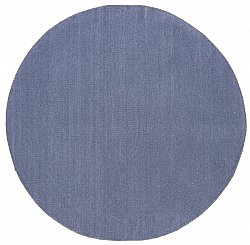 Runde tæpper - Bibury (blå)