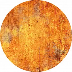 Rundt tæppe - Cesano (orange)