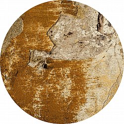 Rundt tæppe - Olivera (brun)
