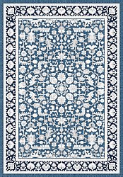 Wilton-tæppe - Ember (blå)