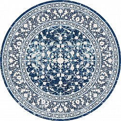 Runde tæpper - Genesis (blå)