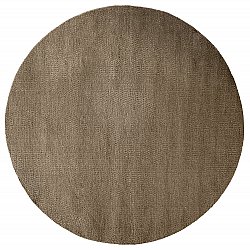 Runde tæpper - Hamilton (brun)