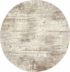 Rundt tæppe - Kebira (grå)