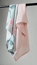 Køkkenhåndklæde 2-pak - Alyssa (grøn/lyserød)
