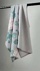 Køkkenhåndklæde 2-pak - Amara (grå/lyserød)