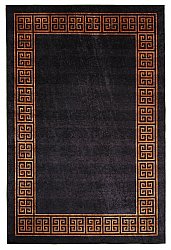 Wilton-tæppe - Kuba (sort/brun)