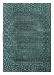Wilton-tæppe - Favone (blå/grøn)