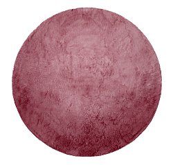 Runde tæpper - Aranga Super Soft Fur (rose)
