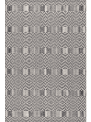 Bomuldstæppe - Kebira (grå/beige)