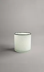 Lysestage M - Harmony (hvid/mørkegrøn)