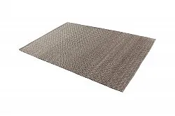 Uldtæppe - Varella (sort/hvid)