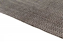 Kludetæppe - Marina (sort)