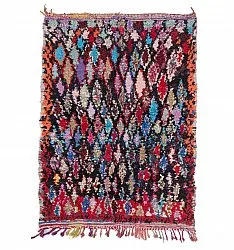Marokkansk berber tæppe Boucherouite 185 x 125 cm