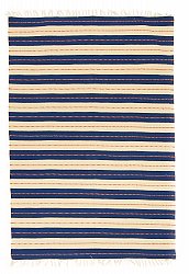 Tapis chiffons - Alva (bleu)