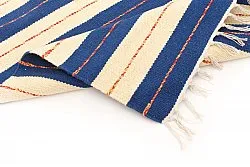 Kludetæppe - Alva (blå)