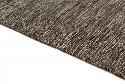 Kludetæppe - Slite (sort-hvid)