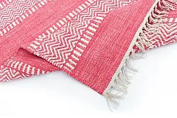 Kludetæppe fra Strehög of Sweden - Havtorn (rød)