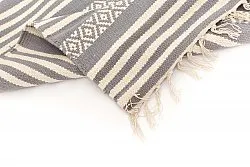 Kludetæppe - Ystad (grå)