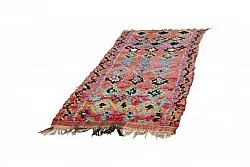 Marokkansk berber tæppe Boucherouite 240 x 105 cm