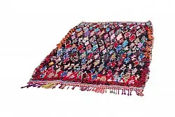 Marokkansk berber tæppe Boucherouite 185 x 125 cm