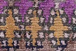 Marokkansk berber tæppe Boucherouite 270 x 145 cm