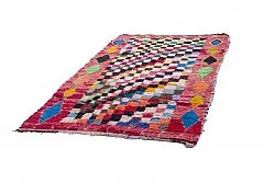 Marokkansk berber tæppe Boucherouite 240 x 140 cm