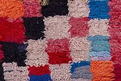Marokkansk berber tæppe Boucherouite 240 x 140 cm