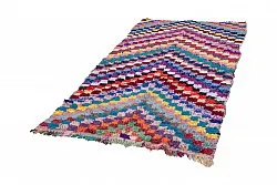 Marokkansk berber tæppe Boucherouite 245 x 125 cm