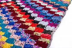 Marokkansk berber tæppe Boucherouite 245 x 125 cm