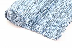 Uldtæppe - Wellington (blå)