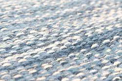 Uldtæppe - Wellington (blå)