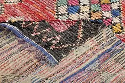 Marokkansk berber tæppe Boucherouite 230 x 155 cm