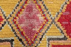Marokkansk berber tæppe Boucherouite 250 x 145 cm