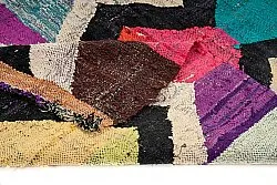 Marokkansk berber tæppe Boucherouite 135 x 245 cm