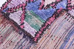 Marokkansk berber tæppe Boucherouite 245 x 100 cm