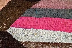 Marokkansk berber tæppe Boucherouite 155 x 260 cm