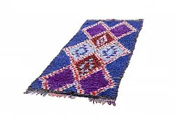 Marokkansk berber tæppe Boucherouite 235 x 90 cm
