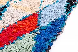Marokkansk berber tæppe Boucherouite 200 x 130 cm