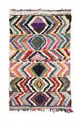 Marokkansk berber tæppe Boucherouite 235 x 145 cm