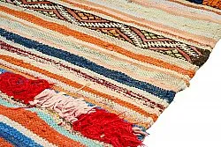 Marokkansk berber tæppe Boucherouite 145 x 225 cm