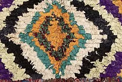 Marokkansk berber tæppe Boucherouite 235 x 145 cm