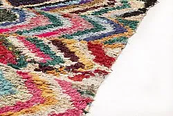 Marokkansk berber tæppe Boucherouite 235 x 145 cm