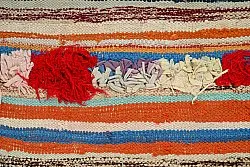 Marokkansk berber tæppe Boucherouite 145 x 225 cm