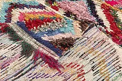 Marokkansk berber tæppe Boucherouite 235 x 145 cm