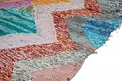 Marokkansk berber tæppe Boucherouite 135 x 260 cm