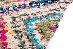 Marokkansk berber tæppe Boucherouite 265 x 140 cm