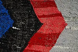 Marokkansk berber tæppe Boucherouite 135 x 225 cm