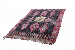 Marokkansk berber tæppe Boucherouite 240 x 155 cm